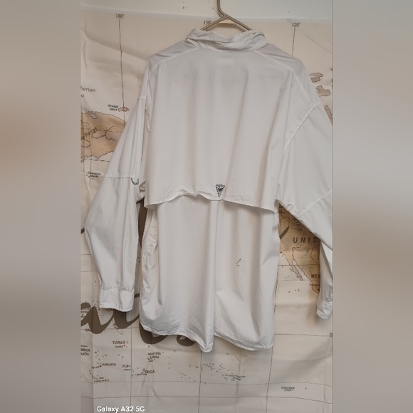 Columbia Men's White Shirt Size XL - Picture 5 of 14